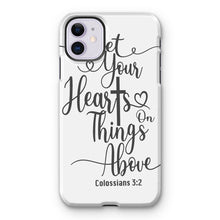 Load image into Gallery viewer, Things Above (black) Tough Phone Case