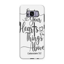 Load image into Gallery viewer, Things Above (black) Tough Phone Case