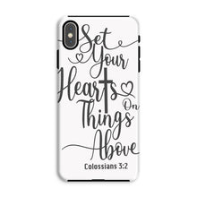 Load image into Gallery viewer, Things Above (black) Tough Phone Case