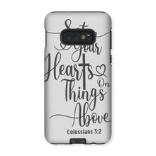 Load image into Gallery viewer, Things Above (black) Tough Phone Case