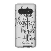 Load image into Gallery viewer, Things Above (black) Tough Phone Case