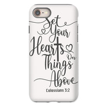 Load image into Gallery viewer, Things Above (black) Tough Phone Case