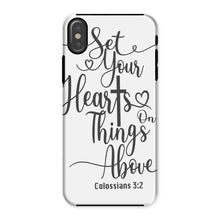 Load image into Gallery viewer, Things Above (black) Tough Phone Case